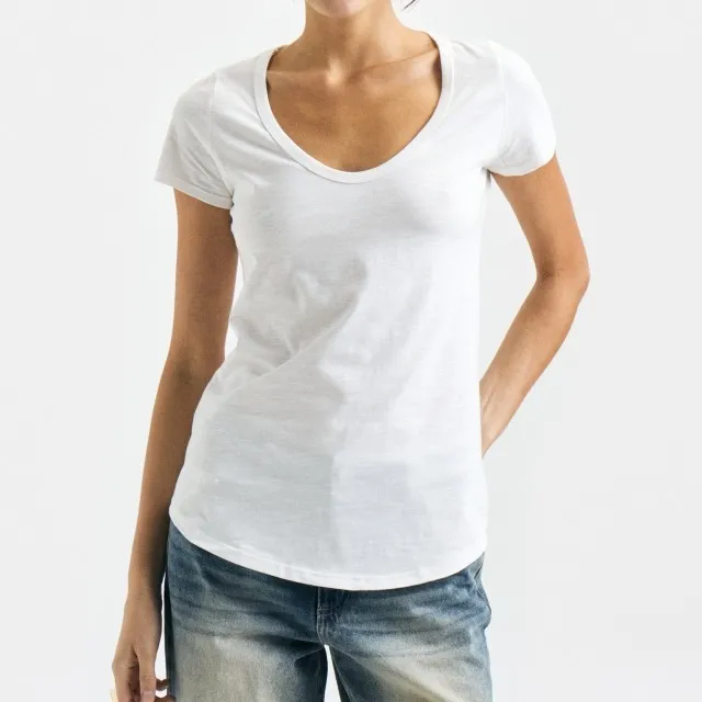 remera básica de tela flame